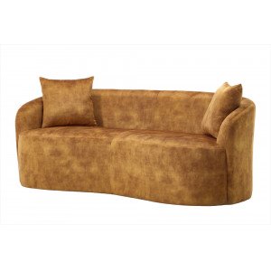 ELEMENTAL design kanapé - 180cm - mustár