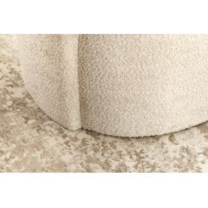 ELEMENTAL design boucle kanapé - 180cm - beige