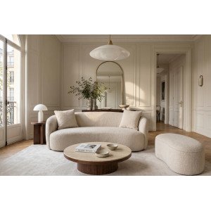 ELEMENTAL design boucle kanapé - 180cm - beige