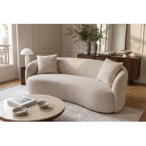 ELEMENTAL design boucle kanapé - 180cm - beige