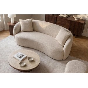 ELEMENTAL design boucle kanapé - 180cm - beige