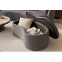 ELEMENTAL design puff/tároló - 120cm - szürke