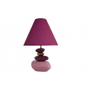STONES OF ECSTASY modern asztali lámpa -60cm - pink
