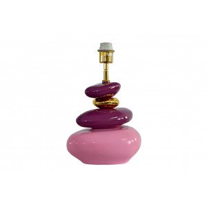STONES OF ECSTASY modern asztali lámpa -60cm - pink