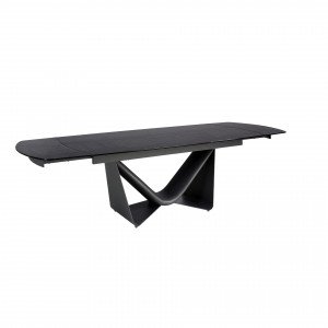 PERALTA prémium bővíthető üveg étkezőasztal - 200-280cm