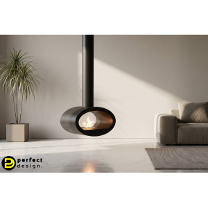 CERVINIA design bioetanol kandalló TECHNOAIR
