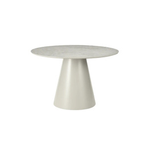 VOGUE modern kerek étkezőasztal - 120cm - szürke