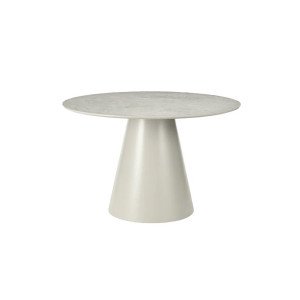VOGUE modern kerek étkezőasztal - 120cm - szürke