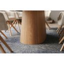 UNIQUE OAK design kerámia étkezőasztal - 200cm - travertin