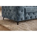 MAGNOLIA design kanapé - kék bársony