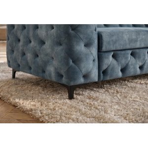 MAGNOLIA design kanapé - kék bársony