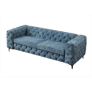 MAGNOLIA design kanapé - kék bársony
