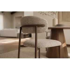 BELFORT modern szék - taupe