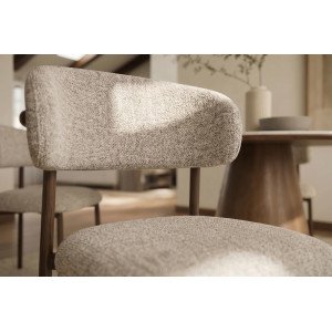 BELFORT modern szék - taupe
