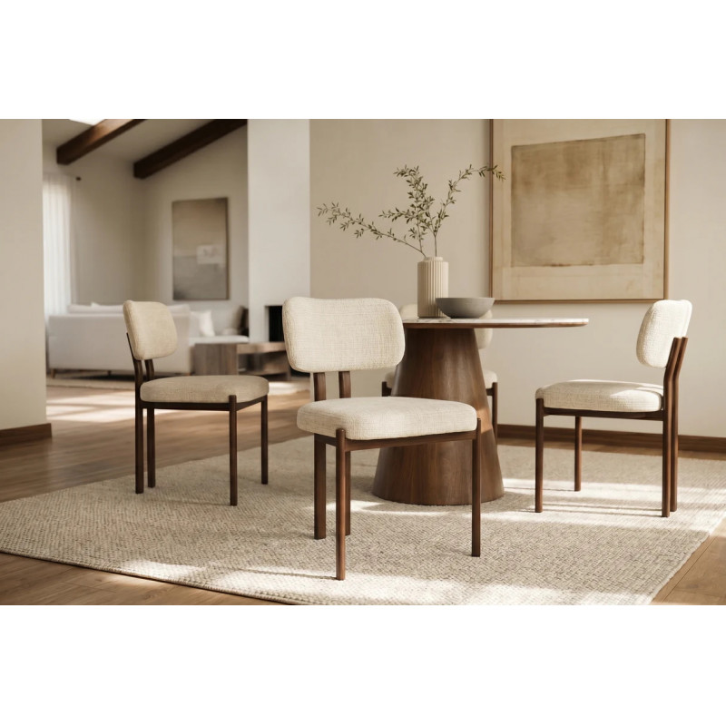BELLANO modern szék - beige