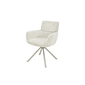 UNIQUE exkluzív forgatható szék - beige/pezsgő