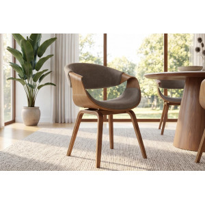 ORGANIC design szék - szürke/kőris INVICTA