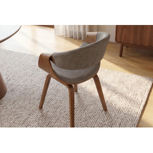 ORGANIC design szék - szürke/kőris