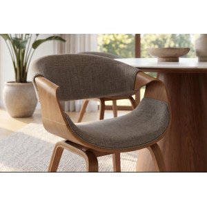 ORGANIC design szék - szürke/kőris