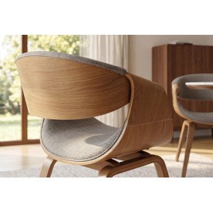 ORGANIC design szék - szürke/kőris