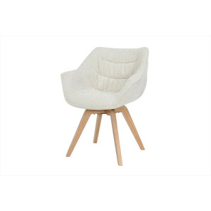 MATCH design szék - beige boucle