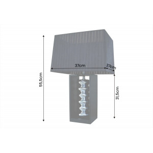 GRACIA modern asztali lámpa -55cm
