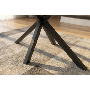 PHOENIX design kerámia étkezőasztal - 160/180cm -szürke
