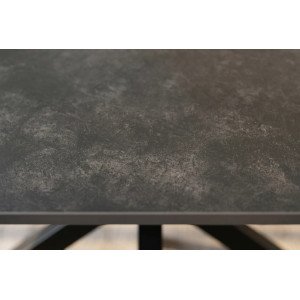 PHOENIX design kerámia étkezőasztal - 160/180cm -szürke