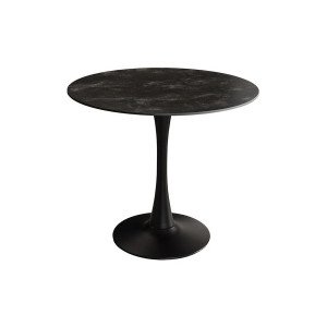 LYON design kerek étkezőasztal - 80cm - szürke