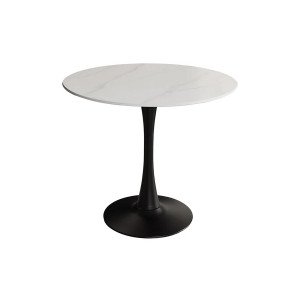 LYON design kerek étkezőasztal - 80cm - fehér