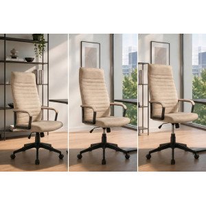 LAZIO modern forgószék - beige