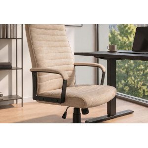 LAZIO modern forgószék - beige
