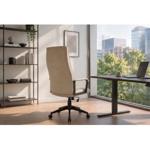 LAZIO modern forgószék - beige