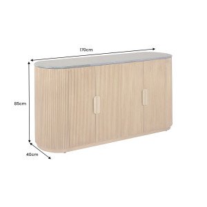 BELLAGIO prémium mangófa komód - 170cm