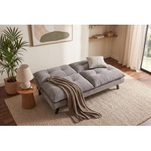 HOMELY modern kanapéágy - 190cm - szürke