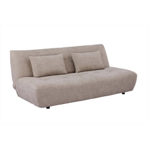 ELYPSE modern zsenília kanapéágy - 200cm - beige