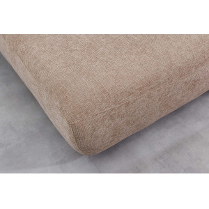 ELYPSE modern zsenília kanapéágy - 200cm - beige