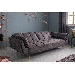 BOUTIQUE elegáns bársony kanapéágy - 215cm