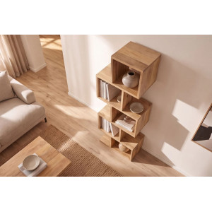 MAKASSAR modern mangófa polc - 150cm