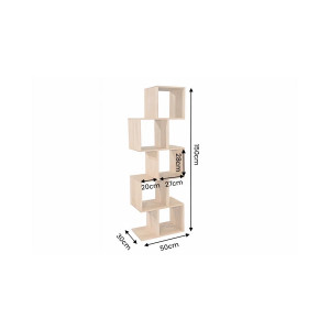MAKASSAR modern mangófa polc - 150cm