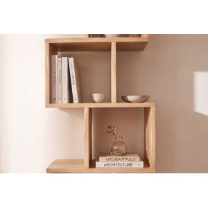 MAKASSAR modern mangófa polc - 150cm