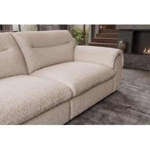 MELLOW modern bouclé kanapé - 215cm
