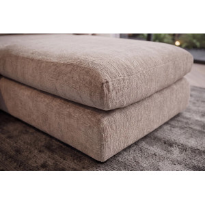 SOHO modern zsenília kanapé - 260cm - beige