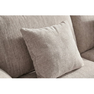 SOHO modern zsenília kanapé - 260cm - beige