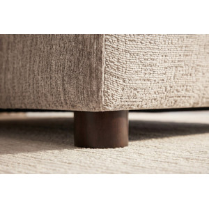 SOHO modern zsenília kanapé - 260cm - beige