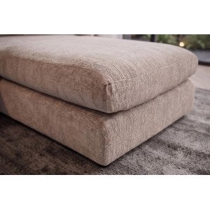 SOHO modern zsenília kanapé - 260cm - beige