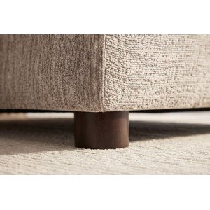 SOHO modern zsenília kanapé - 260cm - beige