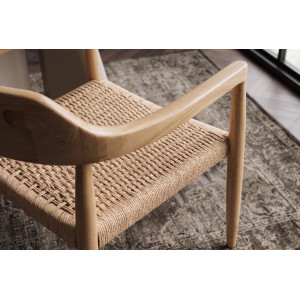 FORMA modern fenyő /rattan étkezőszék