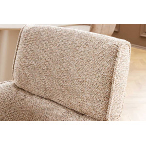 UNIQUE modern forgatható étkezőszék - taupe beige