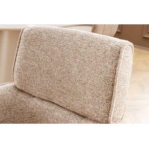 UNIQUE modern forgatható étkezőszék - taupe beige